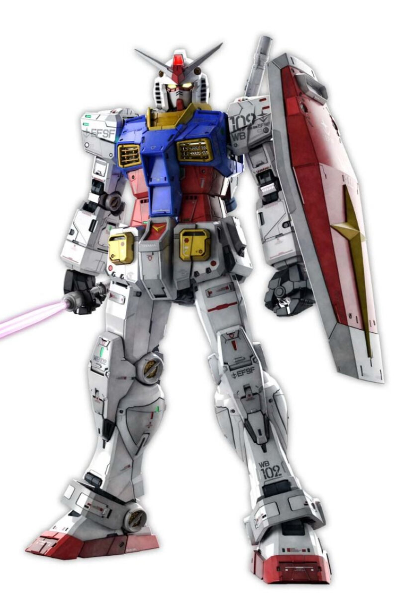 GUNDAM - 1/60 RX-78-2 Perfect Grade Unleashed Model Kit PG